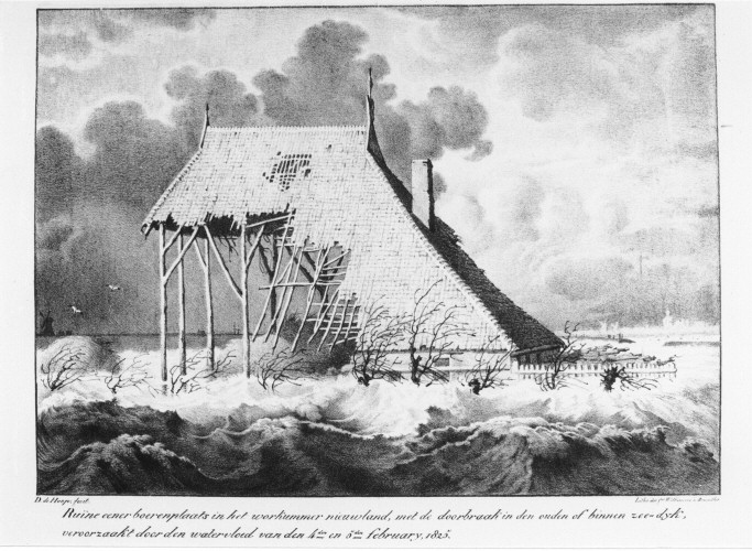 1825 02 10a Overstroming Workumer Nieuwland 1825 D. de Hoop kopie