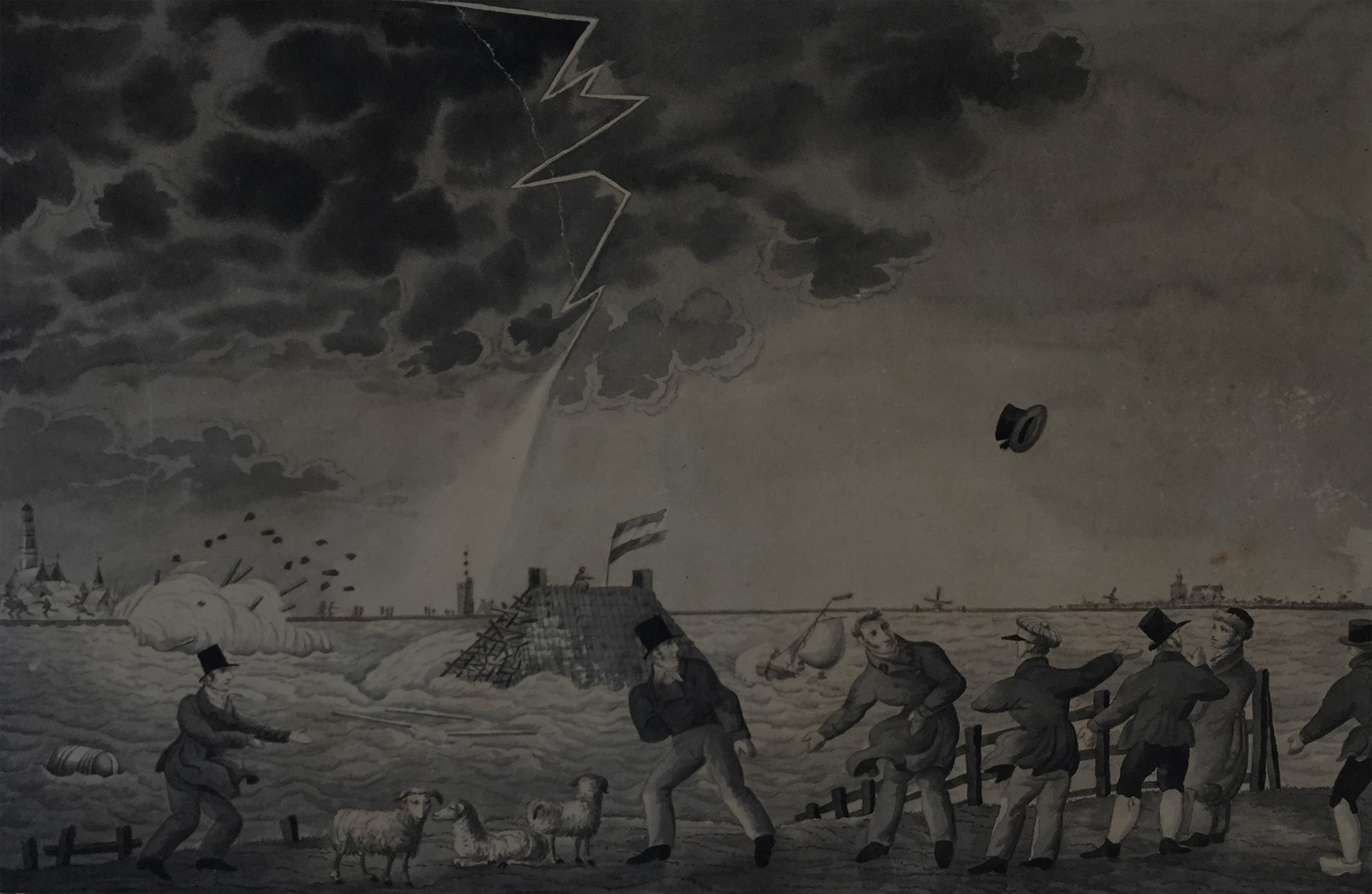 Lezing Jan Dirk Wassenaar over de watersnoodramp van 1825