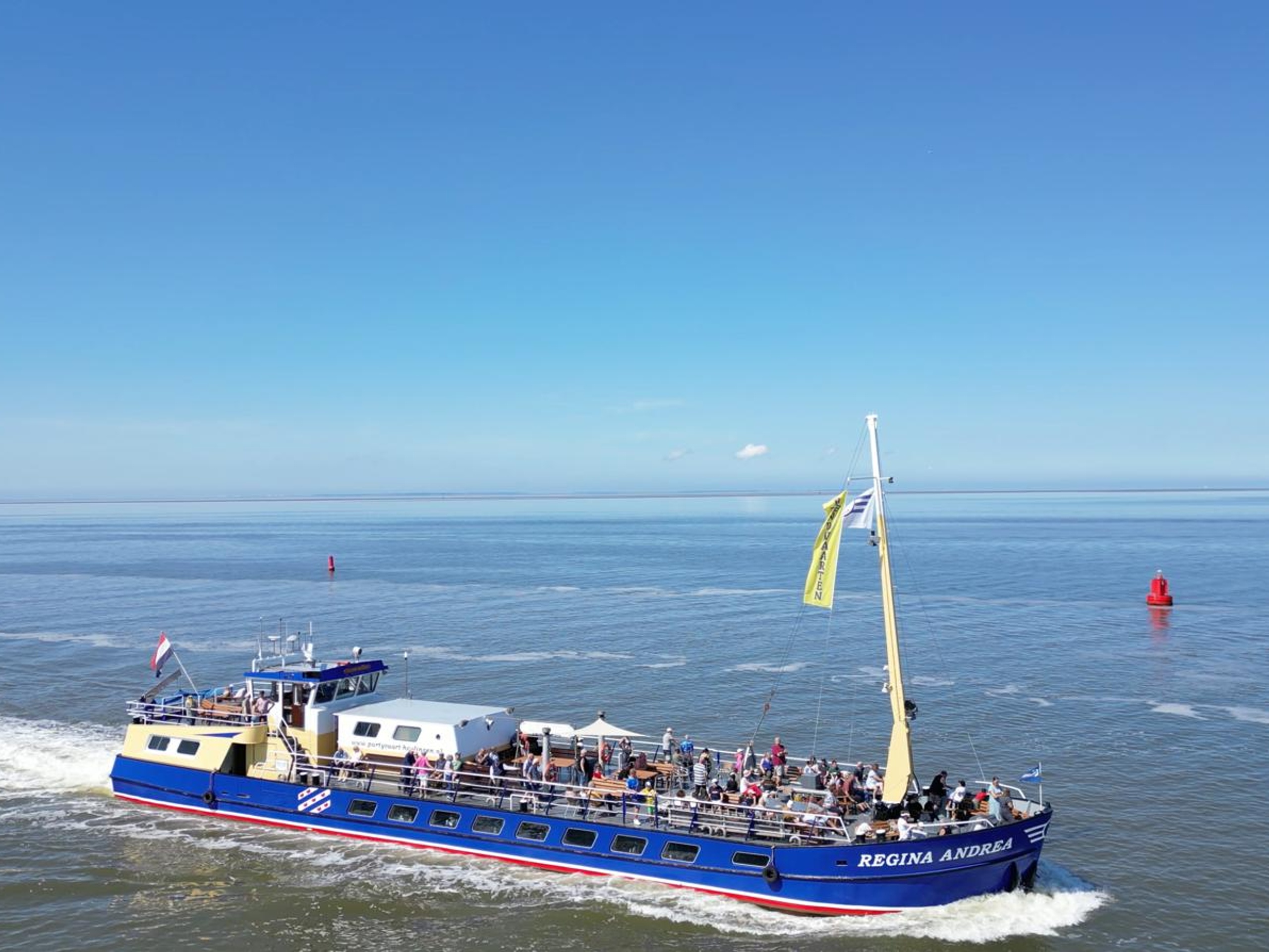 Pannenkoekentocht met de Regina Andrea
