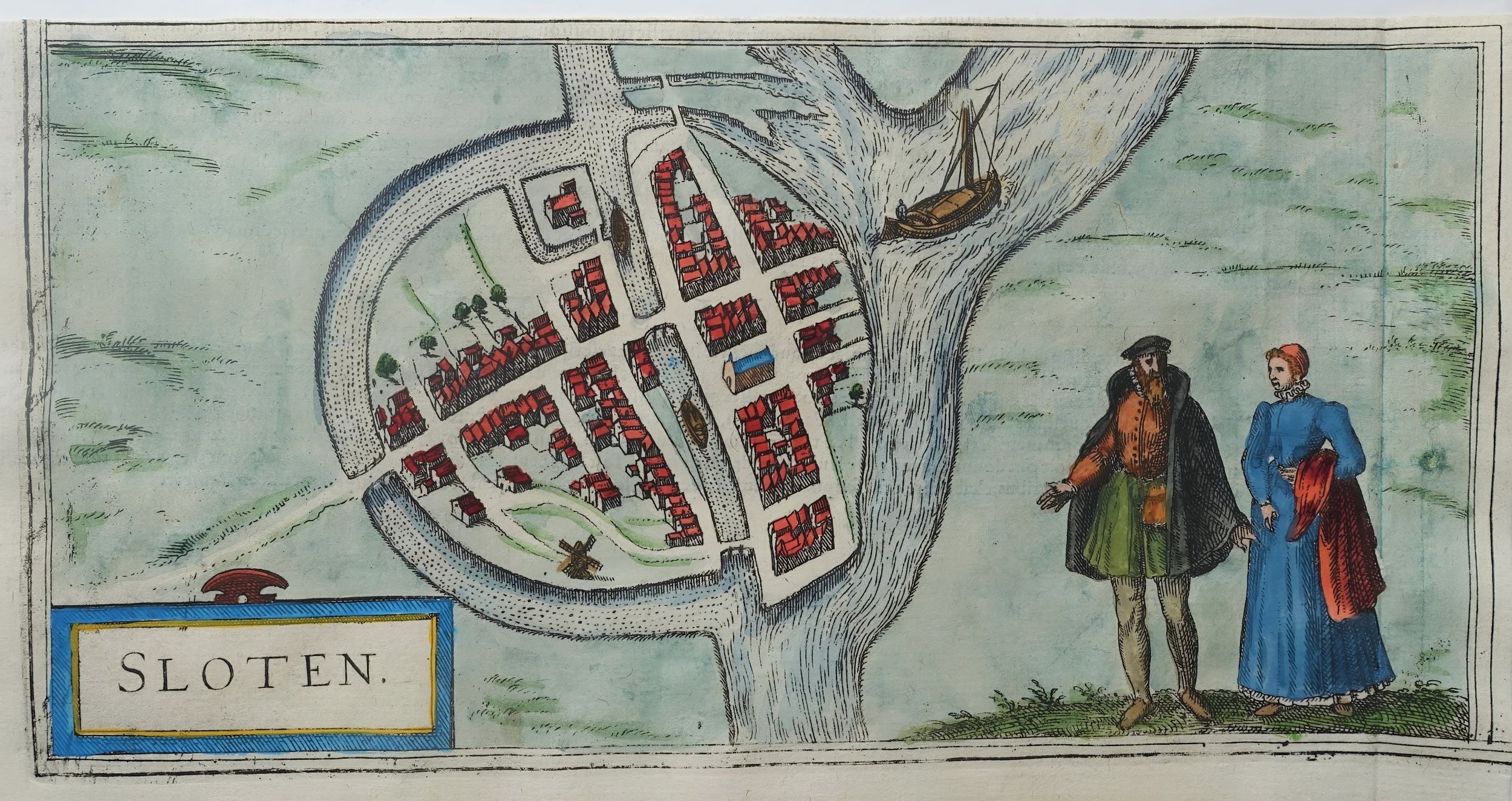 Sloten – 600 jaar stadsrechten Van handelsplaats tot vestingstad